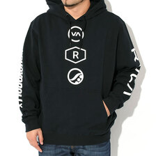 RVCA &times; SHOYOROLL &times; RUOTOLO Stack Pullover Hoodie BD042-027画像