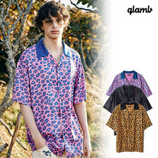 glamb Leopard Bowling Shirts GB0124-SH01画像