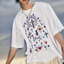 glamb Crossing Heart T-shirts GB0124-CS09画像