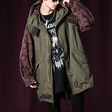 glamb Paisley Switched Mods Coat GB0124-JKT03画像