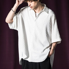 glamb Dolman Half Sleeve Shirts GB0124-SH09画像