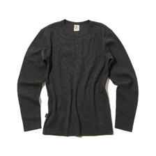 AVIREX Daily Rib Henley Neck L/S Tee 7834930005/7835930014画像