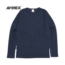 AVIREX Daily Rib Crew Neck L/S Tee 7834930004/7835930009画像