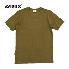 AVIREX Daily Rib V Neck S/S Tee 7834934008画像