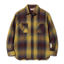 SUGAR CANE TWILL CHECK WORK SHIRT SC29152画像