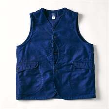 POST OVERALLS #1512-MI Royal Traveler : vintage moleskin indigo画像