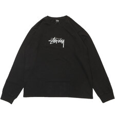 STUSSY SMALL STOCK LS TEE PIGMENT DYED画像