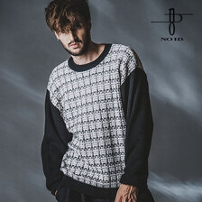 NO ID. ツイードニットC/N-PO 853010-639K画像