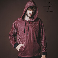 NO ID. シンセティックレザー BIGパーカ 853006-640T画像