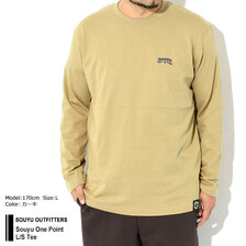 SOUYU OUTFITTERS Souyu One Point L/S Tee F23-SO-07画像