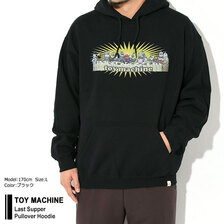 TOY MACHINE LAST SUPPER SWEAT PARKA TMFDSW21画像