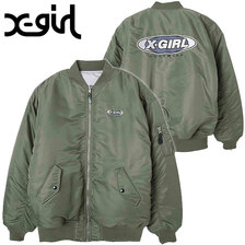 X-girl MA-1 JACKET X-girl 105234021002画像