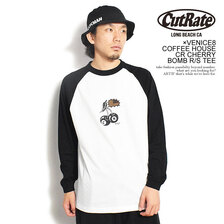 CUTRATE &times; VENICE8 COFFEE HOUSE CR CHERRY BOMB R/S TEE CR-23AW009画像