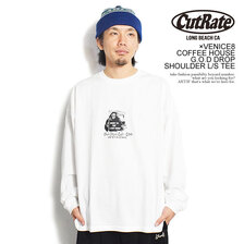 CUTRATE &times; VENICE8 COFFEE HOUSE G.O.D DROP SHOULDER L/S TEE CR-23AW007画像