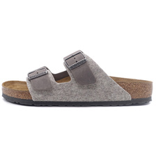 BIRKENSTOCK ARIZONA FE LIGHT GRAY 1025709画像
