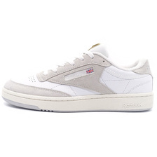 Reebok CLUB C 85 WHITE/PURE GREY/CHALK 100073833画像