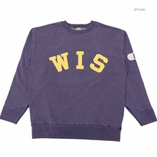 BARNS Athletic Crew Print Sweatshirt WISCONSIN BR-23427画像
