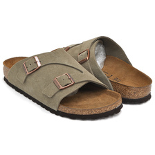 BIRKENSTOCK ZURICH TAUPE / SUEDE LEATHER NARROW 0050463画像
