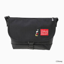 Manhattan Portage &times; Disney Nylon Messenger Bag JRS Flap Zipper Pocket / Mickey Mouse MP1605JRSFZPMIC23画像
