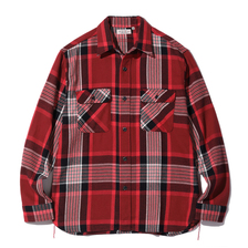 SUGAR CANE FICTION ROMANCE TWILL CHECK WORK SHIRTS SC29157画像