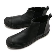 CONVERSE JACK PURCELL LEATHER SIDEGORE RH CHARCOAL 33301220画像