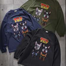 The Endless Summer TES BUHI BAND PIGMENT LONG SLEEVE T-SHIRT 23774335画像