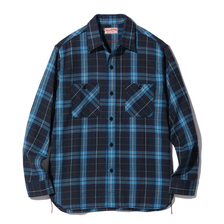 SUGAR CANE TWILL CHECK WORK SHIRT SC29151画像
