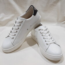 THE FLAT HEAD LEATHER SNEAKER WHITE FN-FS-001画像