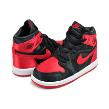 NIKE JORDAN 1 RETRO HIGH OG (TD) black/university red-white FD5305-061画像