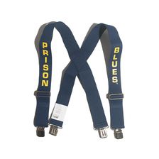 Prison Blues Suspenders Gator Clip End画像