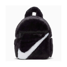 NIKE Womens FTRA 365 FX Fur Mini Backpack Black Bag FB3049-010画像
