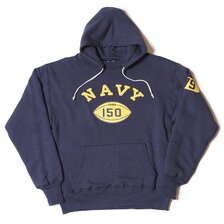 WAREHOUSE Lot JG-CS02 1950～early 60s Fakie Afterhood ワッペン+プリント ネイビー画像