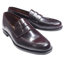 Crockett & Jones #26254A HARVARD 2 Superflex leather Sole/burgundy cordovan画像