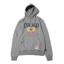 Mitchell & Ness COLLEGIATE HOODIE CBU GREY FPHD6112-CBU画像