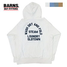 BARNS フラットシーマー パーカー WASH DRY AND FOLD BR-23423画像