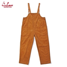 COOKMAN Fisherman's Bib Overall Corduroy Brown 231-33829画像