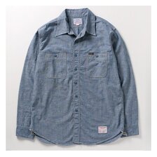 TOYS McCOY TOYS McCOY & CO. CHAMBRAY WORK SHIRT "STEVE McQUEEN" TMS2308画像