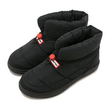 HUNTER W IN/OUT PUFFER BOOTIE BLACK WFF3001WWU-BLK画像