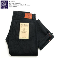 ONI DENIM Regular Straight 20oz ONI Secret Black Denim ONI-288ZR-BK画像