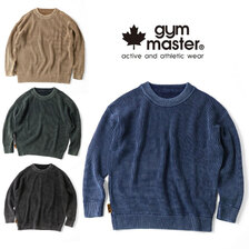 gym master スノーウオッシュニットクルーネック G233773画像