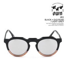 OWN #03 BLACK&times;OLD ROSE / LIGHT GREY OW-03BKOR-LGY画像