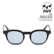 OWN #06 BLACK&times;GREY / GRAYISH BLUE OW-06BKGY-GYBL画像