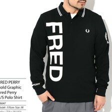 FRED PERRY Bold Graphic Long Sleeve Fred Perry Shirt M6647画像
