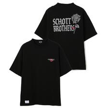 Schott DOLLER ROSE T-SHIRT2 7822134012画像