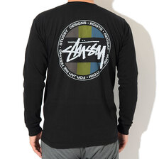 STUSSY Surf Dot Pigment Dyed L/S Tee 1994498画像