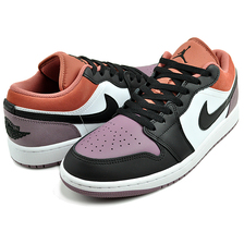 NIKE AIR JORDAN 1 LOW SE white/black-sky j orange FB9907-102画像