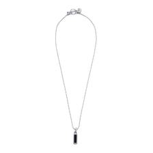 XOLO JEWELRY Rectangle Necklace with Onyx XON036画像