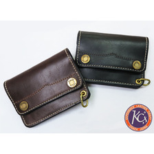 KC,s ミニウォレット トラッカー ホーウィン クロムエクセル KMB031画像