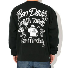 BEN DAVIS Tagging Crew Sweat C-24380005画像
