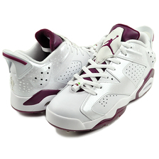 NIKE JORDAN RETRO 6 GOLF NRG M23 white/white-bordeaux DV6796-116画像